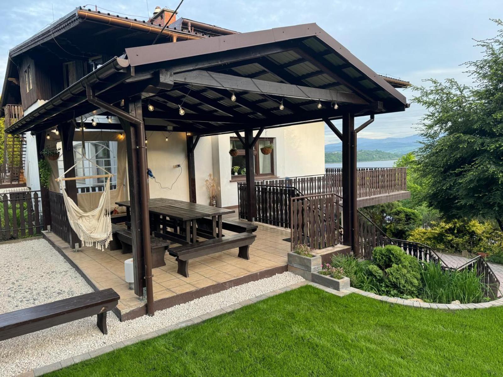 Villa Beskidzka 100 - Sauna & Balia Z Jacuzzi Widok Na Gory I Jezioro Zywieckie Zarzecze  Exterior foto